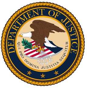 US DOJ logo