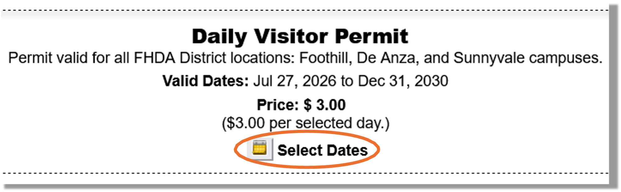 select-dates